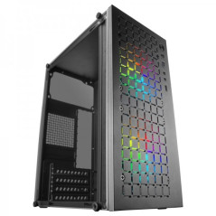 Torre de jogos Mars Gaming MC-CORE Mini - Grelha em malha metálica - Suporte Micro-ATX/Mini-ITX